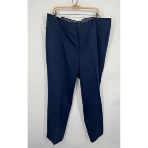 NWT Dockers Signature Iron Free Dress Pent Men's 40X34 Blue Relaxed Fit Preppy